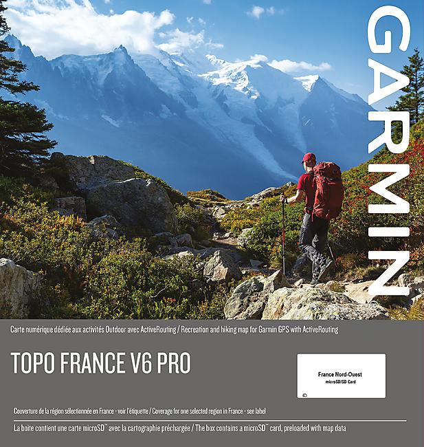 CARTOGRAPHIE TOPO FRANCE V6 PRO NORD-OUEST