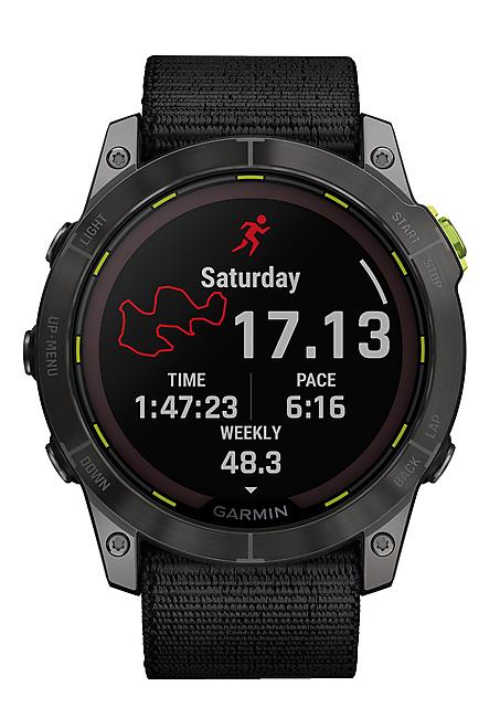 MONTRE GPS ENDURO 2 TITANE CARBON GRAY