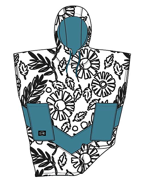PONCHO V A COLORIER FEMME