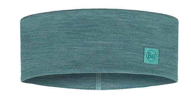 BANDEAU MERINO WIDE HEADBAND MILTISTRIPES FOG GREY