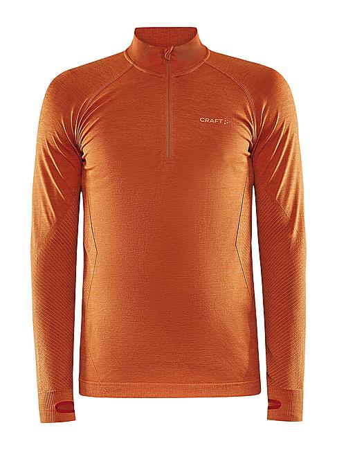 T-SHIRT ML DEMI ZIP CORE DRY ACTIVE COMFORT HZ M