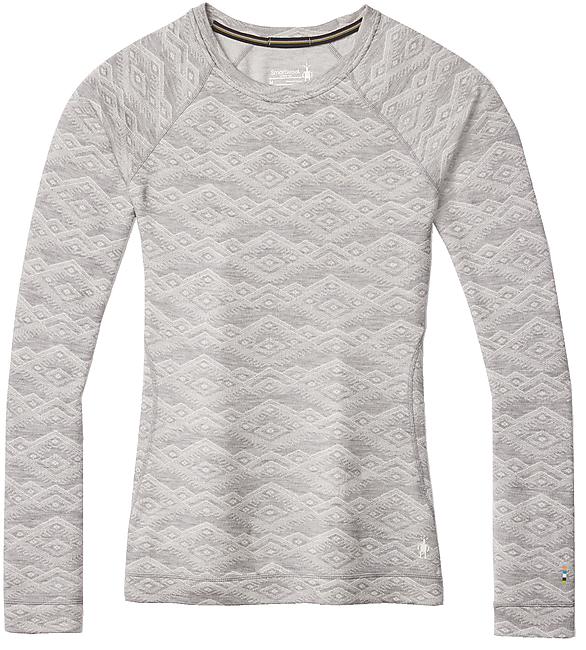 TS ML COL ROND T-SHIRT MERINO 250 PATTERN CREW