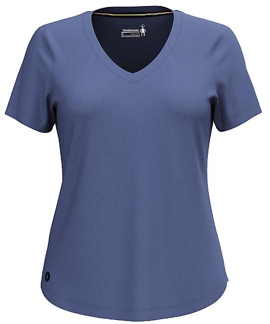 T-SHIRT MC WOMENS ACTIVE ULTRALIGHT V NECK