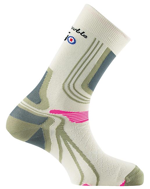 CHAUSSETTES DE RANDONNEE LA DOUBLE TREK MID GREEN
