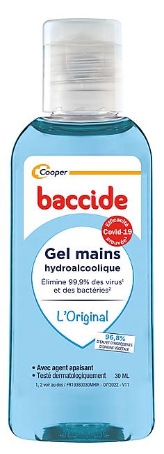 GEL HYDRO ALCOOLIQUE MAINS BLEU 30 ML