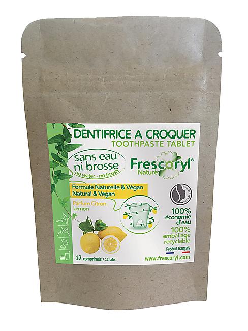 DENTIFRICE A CROQUER CITRON