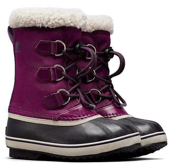 CHAUSSURES CHAUDES CHILDRENS YOOT PAC NYLON VIOLET