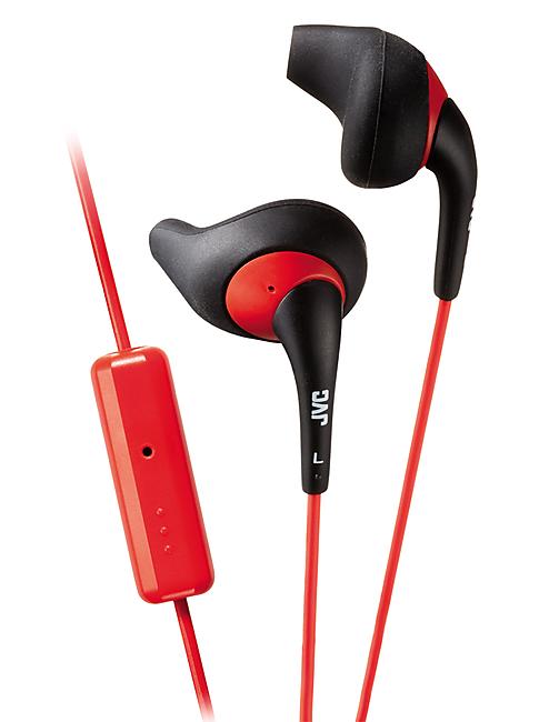 ECOUTEURS GUMY TELECOMMANDE HA-ENR15 NOIR/ROUGE