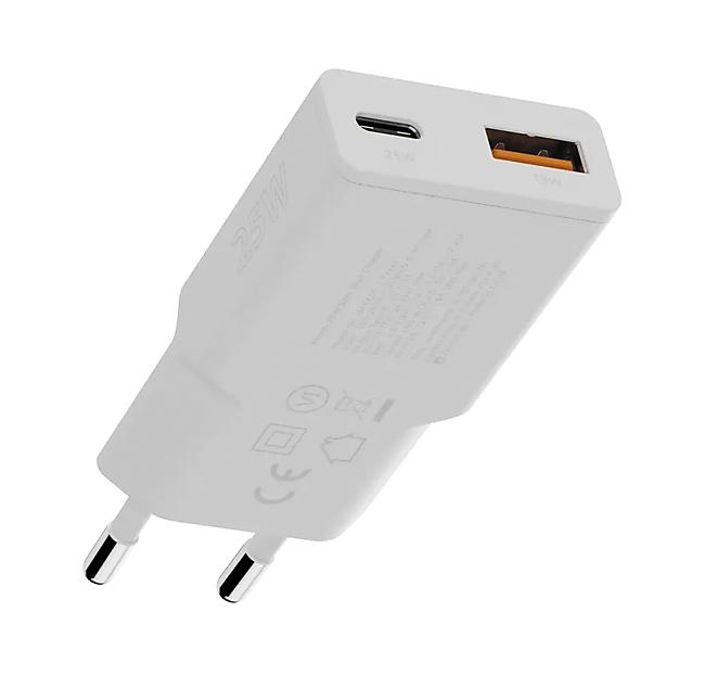 PRISE 220V GO2 SLIMLINE 25W USB-C / USB-A