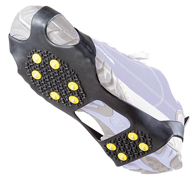 Crampons, Crampon Chaussures de Montagne Neige et Glace de Randonnée,  Antiderapant Hiver Trailrunning Verglas Marcher [Acier-Inoxydable] :  : Sports et Loisirs