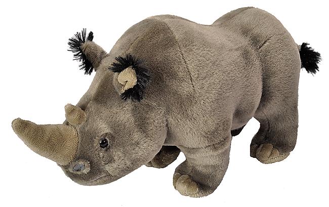 PELUCHE RHINOCEROS BLANC