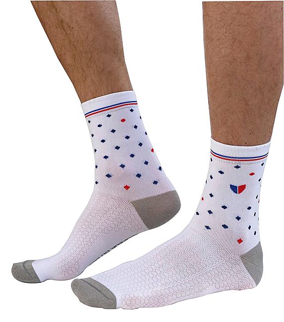CHAUSSETTES LA POIS TRICOLORE