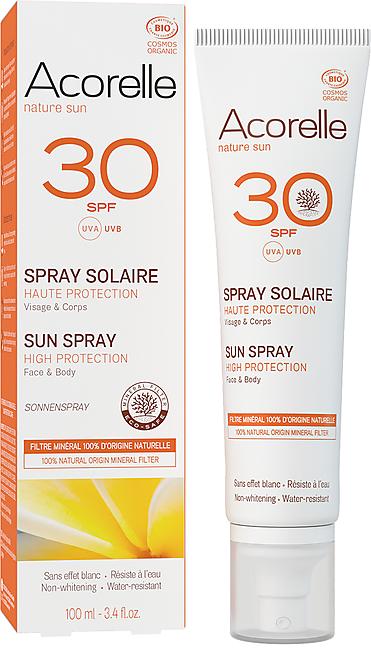 SPRAY SOLAIRE BIO SPF 30 VISAGE ET CORPS 100 ML