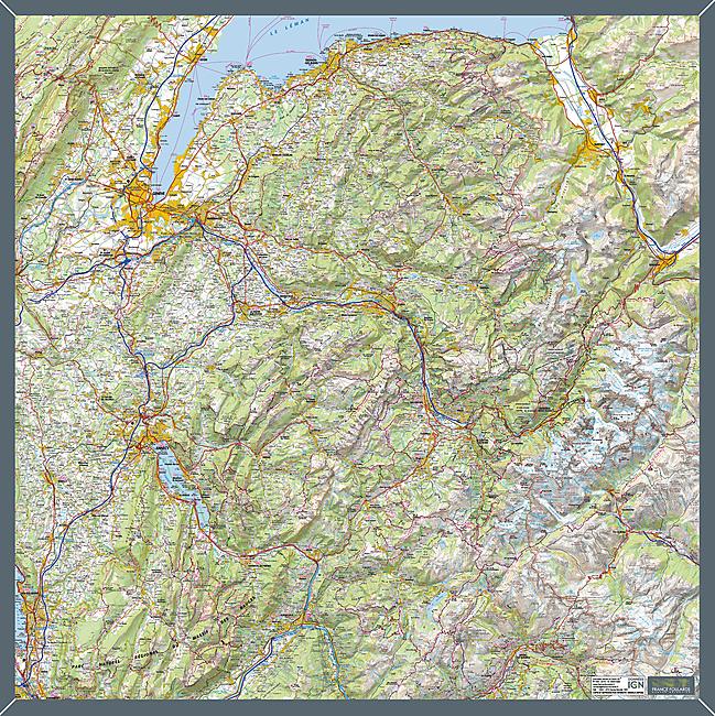 Foulard Haute Savoie Mont Blanc 1