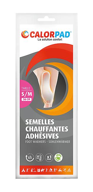 SEMELLE CHAUFFANTE ADHESIVE LA PAIRE