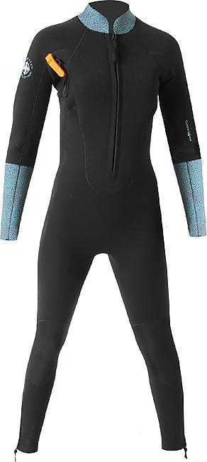 COMBINAISON DE LONGECOTE 3/2 CLASSIC DUAL ZIP FEM