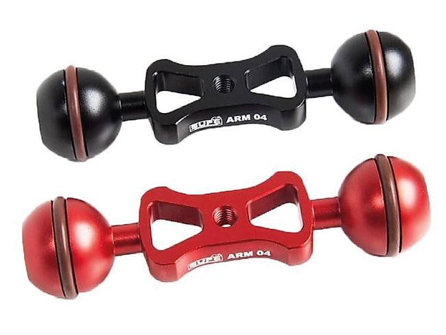 BRAS ALUMINIUM 4-6-8 BOULE 25MM