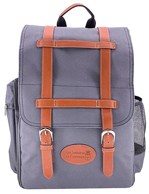 SAC A DOS PIQUE NIQUE ESCAPADE GRIS 4 P