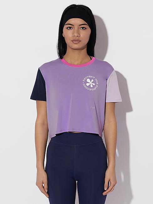 CROP TOP COLORBLOCK W