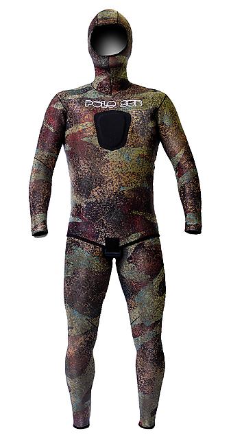 COMBINAISON 5MM POLOSUB JERSEY REFENDU
