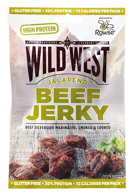 VIANDE DE BOEUF FUMEE BEEF JERKY JALAPENO 25 G