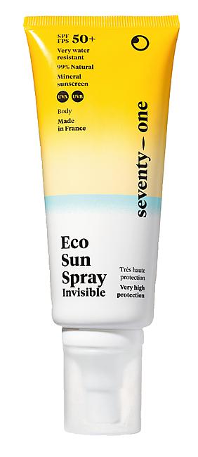 CREME SOLAIRE ECO SUN SPRAY  SPF50+ 100ML