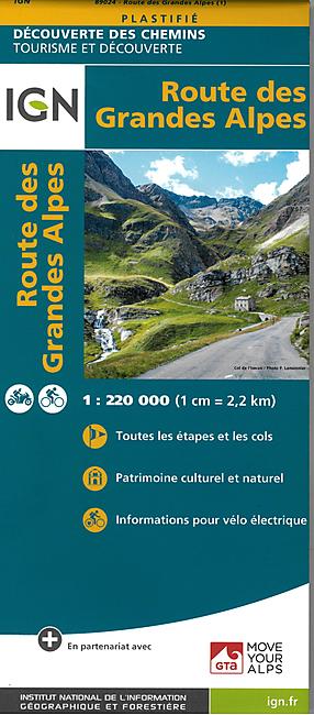 ROUTE DES GRANDES ALPES 1 220 000