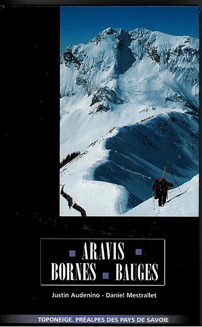 ARAVIS BORNES BAUGES TOPO NEIGE