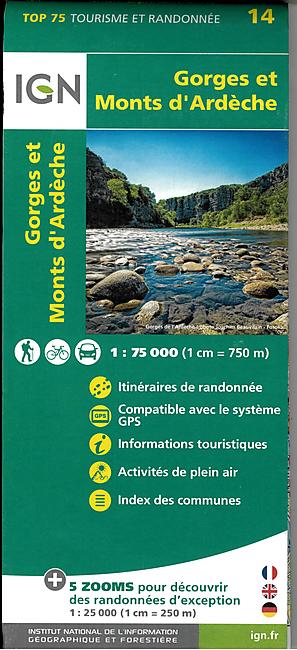 TOP 75 GORGES ET MONTS D'ARDECHE