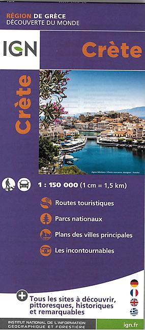 IGN CRETE 1 150 000