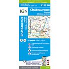 2125 SB CHATEAUROUX LEVROUX 1 25 000 - IGN