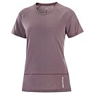 T-SHIRT MC CROSS RUN SS TEE W - SALOMON