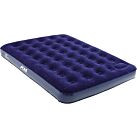 MATELAS FLOQUE DOUBLE AVEC GONFLEUR INTEGRE - CAO