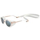 GLACIER MATT WHITE/COQUES BLANCHES SILVER FLASH - VUARNET