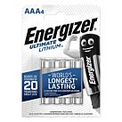 PILES ULTIMATE LITHIUM AAALR03 X4 - ENERGIZER