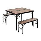 TABLE VALISE + 2 BANCS INTEGRES - TRIGANO