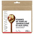 POMME DE TERRE AU JAMBON FUME ET AUX CEPES - VOYAGER