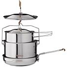 BATTERIE CAMP FIRE COOKSET LARGE INOX - PRIMUS