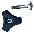 1 BOULON AVEC ECROU FIXATION DE SIEGE CANOE - GUMOTEX