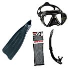 KIT PALMES MASQUE TUBA PRO STAR - CRESSI SUB