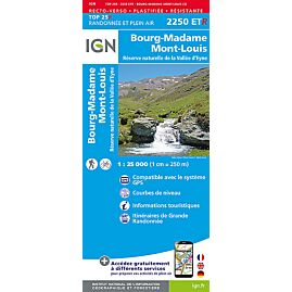 TOP25R 2250 ETR BOURG MADAME MONT-LOUIS 1 25 000