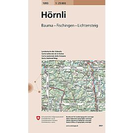 1093 HORNLI ECHELLE 1 25 000