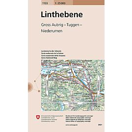 1133 LINTHEBENE  ECHELLE 1 25 000