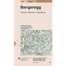 1152 IBERGEREGG ECHELLE 1 25 000