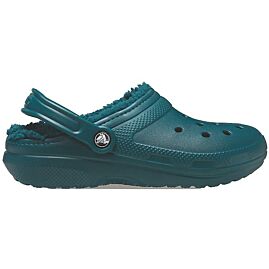 CHAUSSON DE CHALET CLASSIC LINED CLOG EVERGREEN