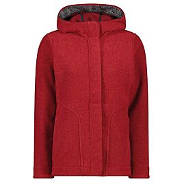 VESTE A CAPUCHE WOOL OUTDOOR W