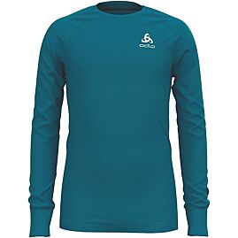 TS ML COL ROND ACTIVE WARM ECO KIDS BL TOP CREW NE