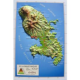 D972 LA MARTINIQUE 31CM X 21CM