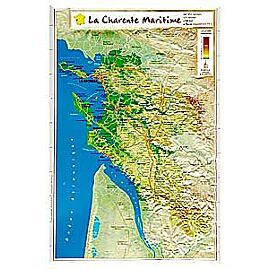 D17 LA CHARENTE MARITIME 31CM X 21CM