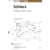 1176 SCHIERS  ECHELLE 1 25 000